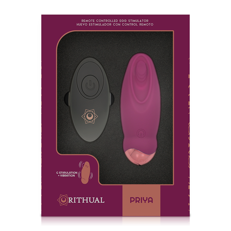 RITHUAL - PRIYA OVO CONTROL REMOTO G-SPOT + VIBRACIÓN