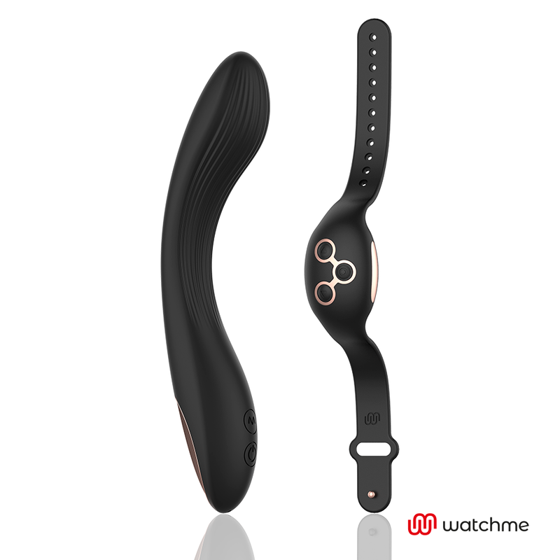 ANNE'S DESIRE - CURVA TECNOLOGÍA DE CONTROL REMOTO A WATCHME NEGRO / ORO