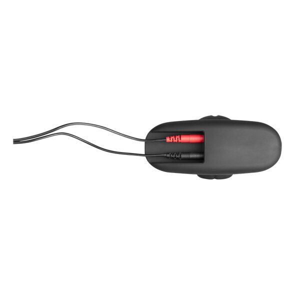 ELECTRASTIM - PLUG ANAL DE SILICONA PRETO ROCKER MÉDIO