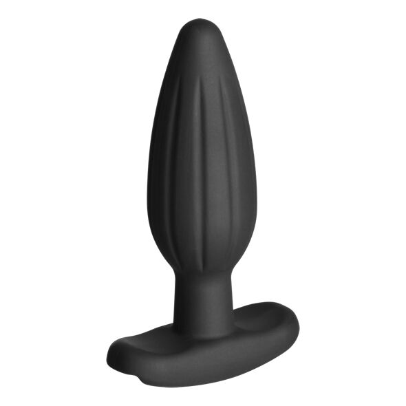 ELECTRASTIM - PLUG ANAL DE SILICONA PRETO ROCKER MÉDIO