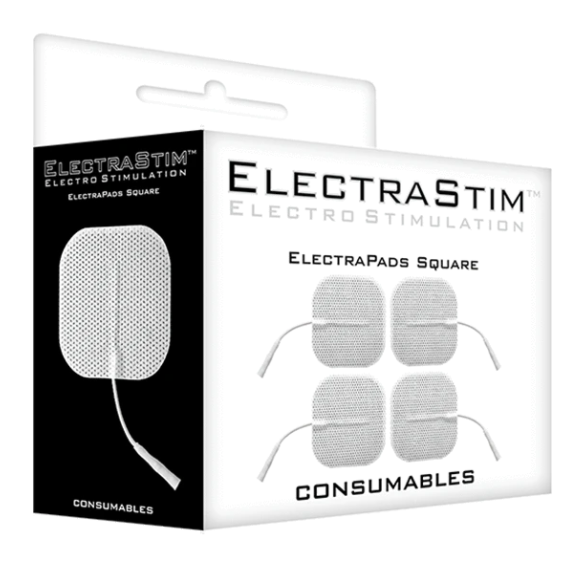 ElectraStim - Almofadas Autoadesivas Cuadradas