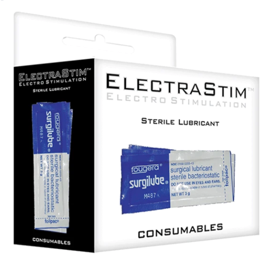 ElectraStim - Paquete de Saquetas de Lubricante Estéril