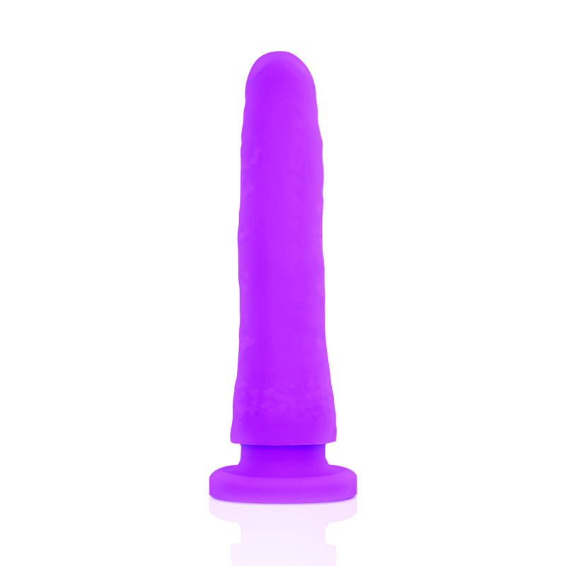 Delta Club - Brinquedos Lilás Consolador Silicona Médico 17 Cm - 3 Cm