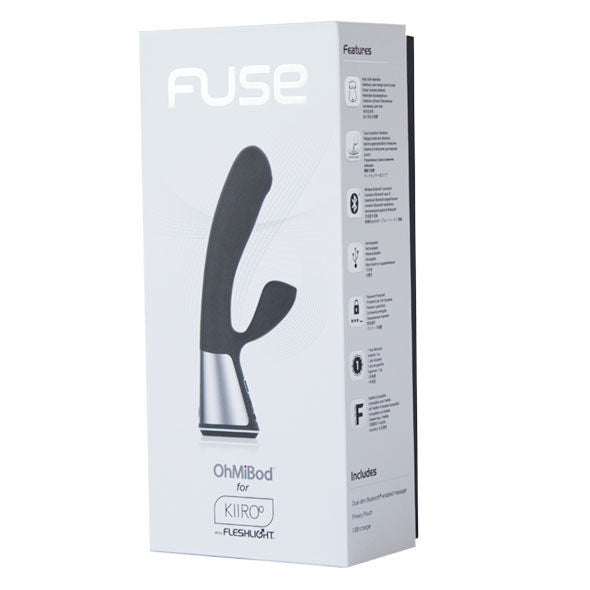 KIIROO - CONTROL REMOTO DE FUSIBLES OHMIBOD NEGRO