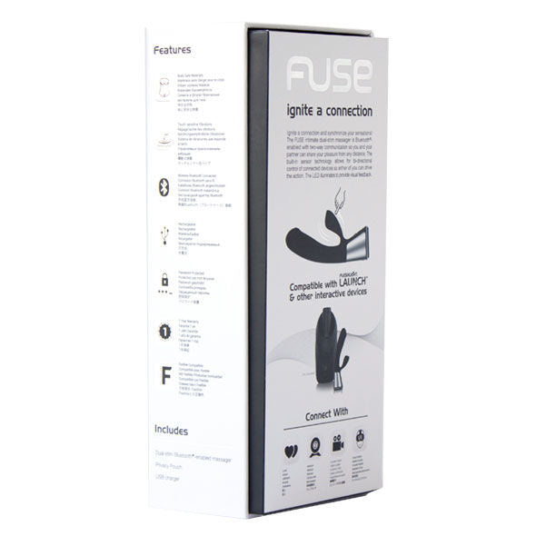 KIIROO - CONTROL REMOTO DE FUSIBLES OHMIBOD NEGRO
