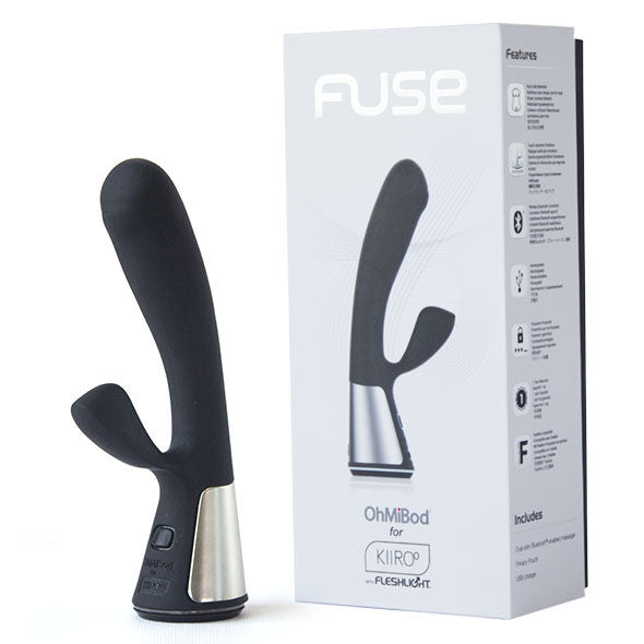 KIIROO - CONTROL REMOTO DE FUSIBLES OHMIBOD NEGRO