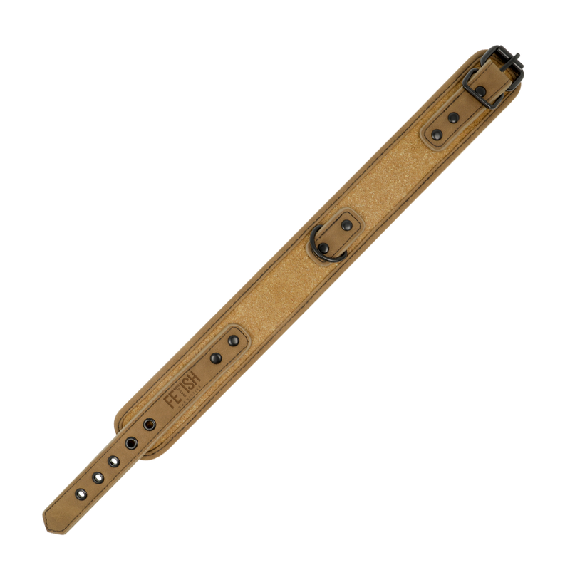 FETISH SUBMISSIVE ORIGIN - COLAR DE CORRENTE COM FORRO DE NEOPRENO