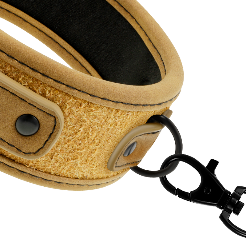 FETISH SUBMISSIVE ORIGIN - COLAR DE CORRENTE COM FORRO DE NEOPRENO