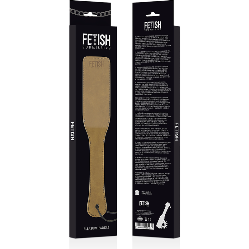 ORIGEMA FETISH SUMISIVO - CHICOTE DE COURO VEGANO
