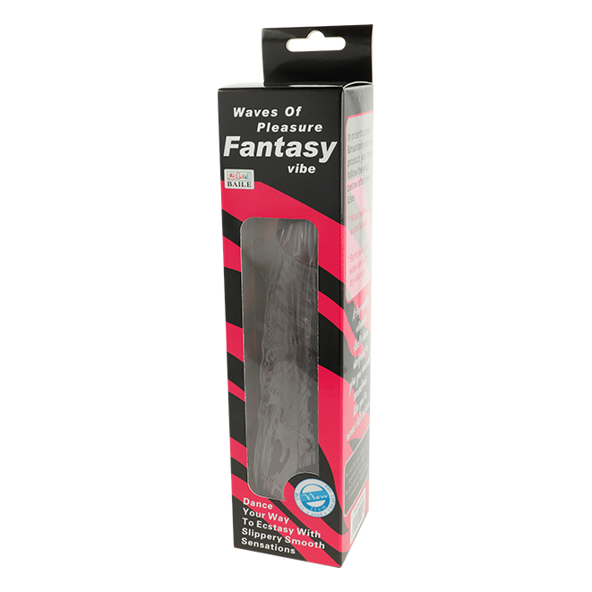 BAILE - WAVES OF PLEASURE VIBRADOR 19.5 CM CASTANHO