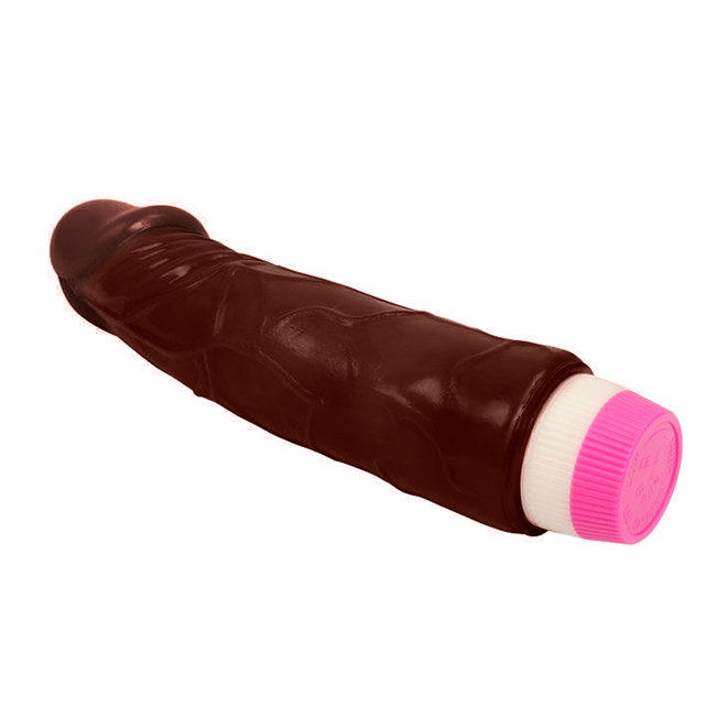 BAILE - WAVES OF PLEASURE VIBRADOR 19.5 CM CASTANHO