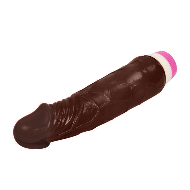 BAILE - WAVES OF PLEASURE VIBRADOR 19.5 CM CASTANHO