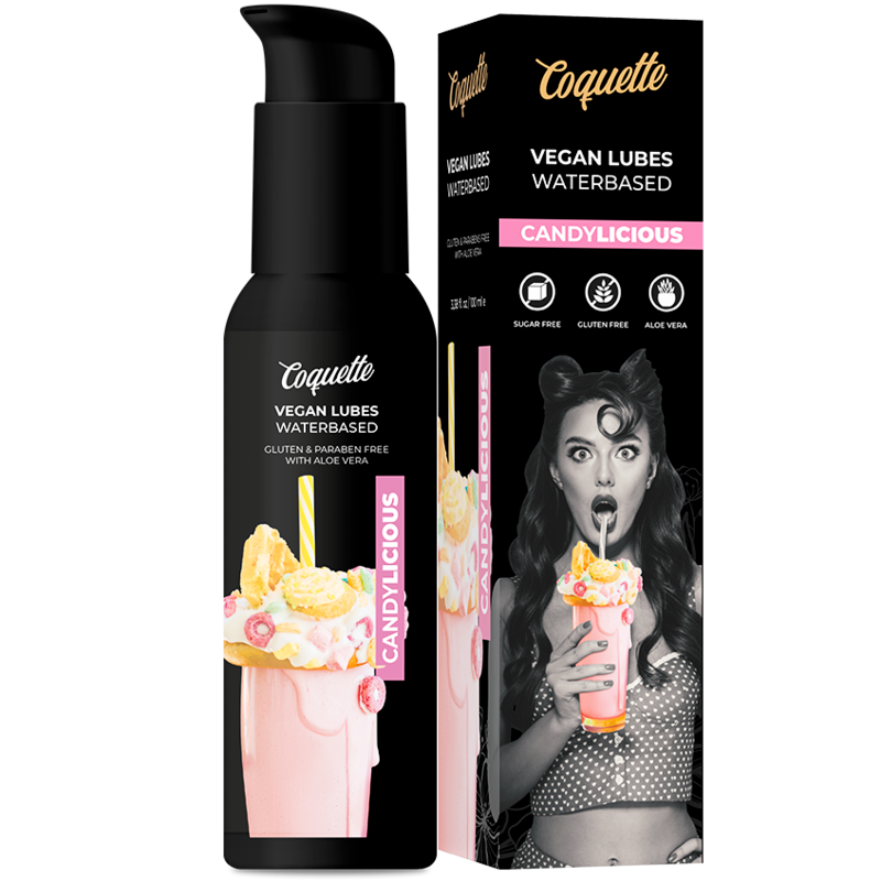 COQUETTE CHIC DESIRE - LUBRICANTE VEGANO CANDYLICIOSO PREMIUM EXPERIENCE 100ML