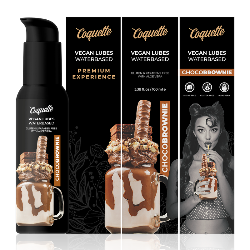 COQUETTE CHIC DESIRE - LUBRICANTE PREMIUM EXPERIENCE CHOCOBROWNIE VEGANO 100ML
