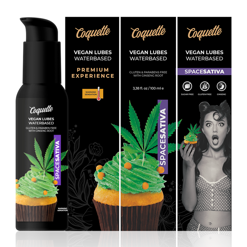 COQUETTE CHIC DESIRE - LUBRICANTE PREMIUM EXPERIENCE VEGANO ESPACIO SATIVA 100 ML