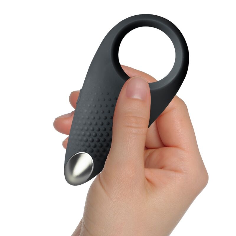 ROCKS-OFF - ESTIMULADOR DE CASAIS RECARREGÁVEL EMPOWER - PRETO