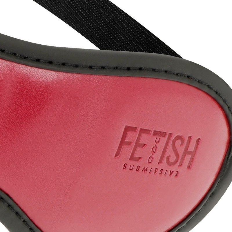 FETISH SUBMISSIVE DARK ROOM - MSCARA DE COURO VEGANO COM FORRO DE NEOPRENO
