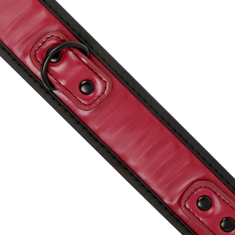 FETISH SUBMISSIVE DARK ROOM - COLAR DE CORRENTE COM FORRO DE NEOPRENO