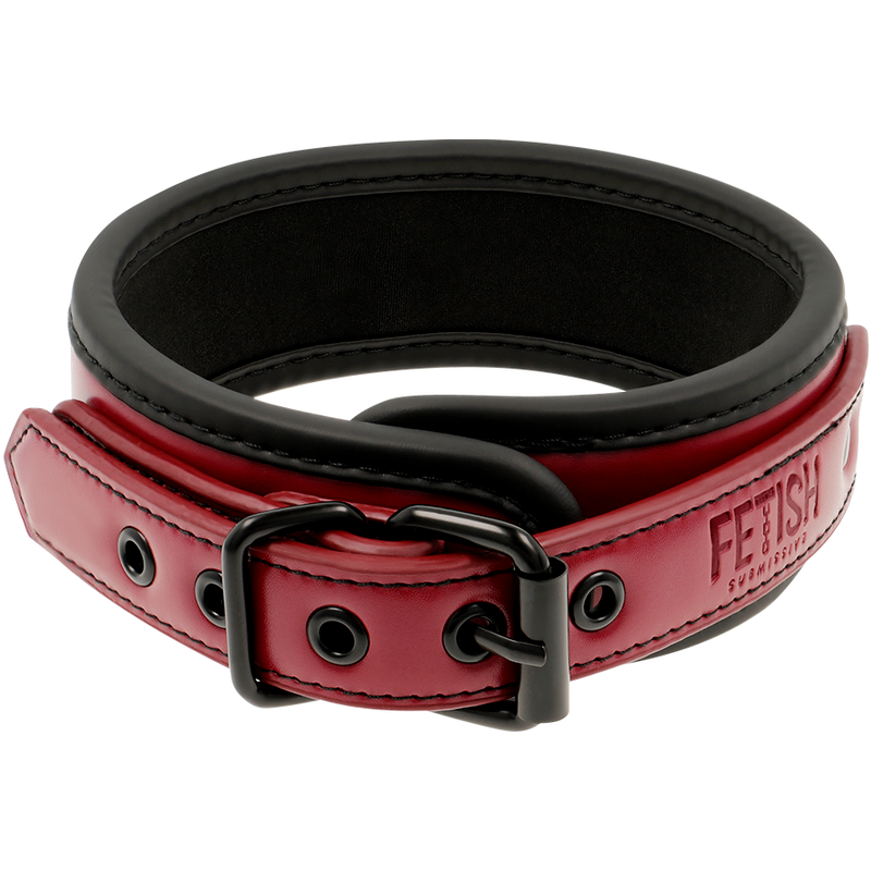 FETISH SUBMISSIVE DARK ROOM - COLAR DE CORRENTE COM FORRO DE NEOPRENO