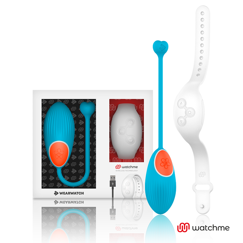 WEARWATCH - HUEVO CONTROLO REMOTO TECNOLOGIA WATCHME AZUL/NÍVEO