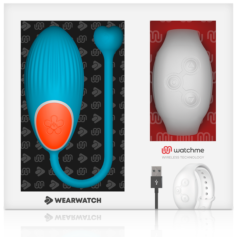 WEARWATCH - HUEVO CONTROLO REMOTO TECNOLOGIA WATCHME AZUL/NÍVEO
