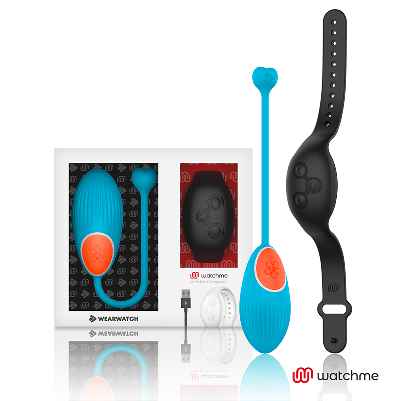 WEARWATCH - HUEVO CONTROLO REMOTO TECNOLOGIA WATCHME AZUL/AZABACHE