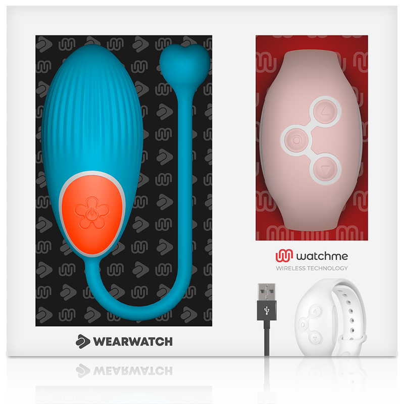WEARWATCH - HUEVO CONTROLO REMOTO TECNOLOGIA WATCHME AZUL/ROSA