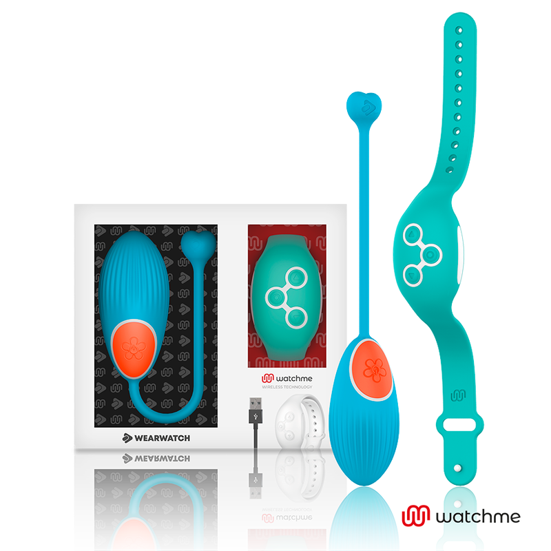 WEARWATCH - HUEVO CONTROLO REMOTO TECNOLOGIA WATCHME AZUL/ÁGUA MARINHA