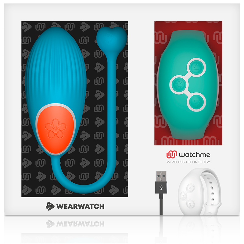 WEARWATCH - HUEVO CONTROLO REMOTO TECNOLOGIA WATCHME AZUL/ÁGUA MARINHA
