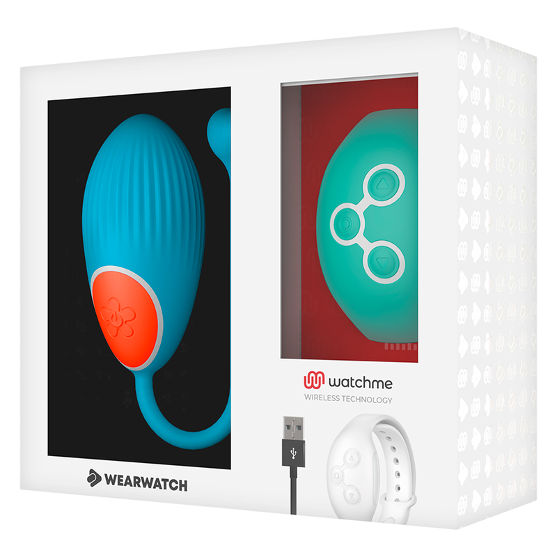 WEARWATCH - HUEVO CONTROLO REMOTO TECNOLOGIA WATCHME AZUL/ÁGUA MARINHA