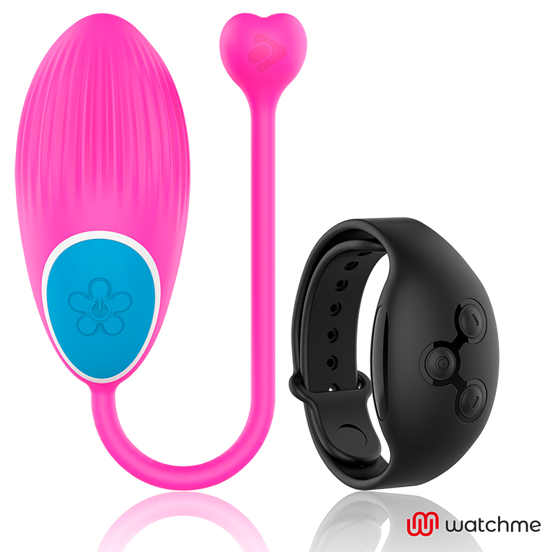 WEARWATCH - HUEVO CONTROLO REMOTO TECNOLOGIA WATCHME FUCSIA/AZABACHE