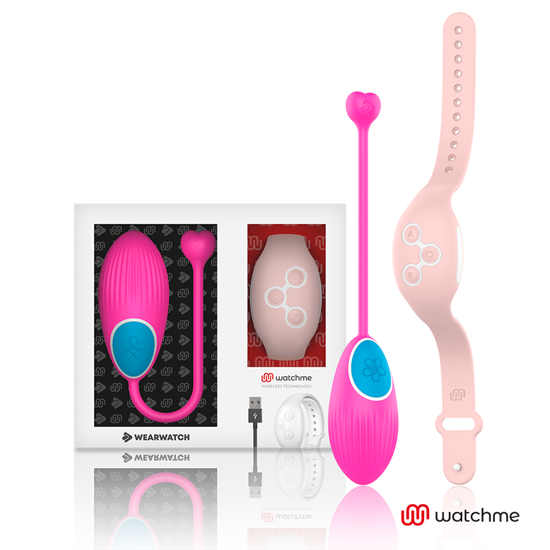 WEARWATCH - HUEVO CONTROLO REMOTO TECNOLOGIA WATCHME FUCSIA/ROSA