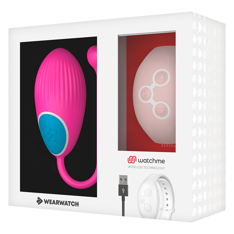 WEARWATCH - HUEVO CONTROLO REMOTO TECNOLOGIA WATCHME FUCSIA/ROSA