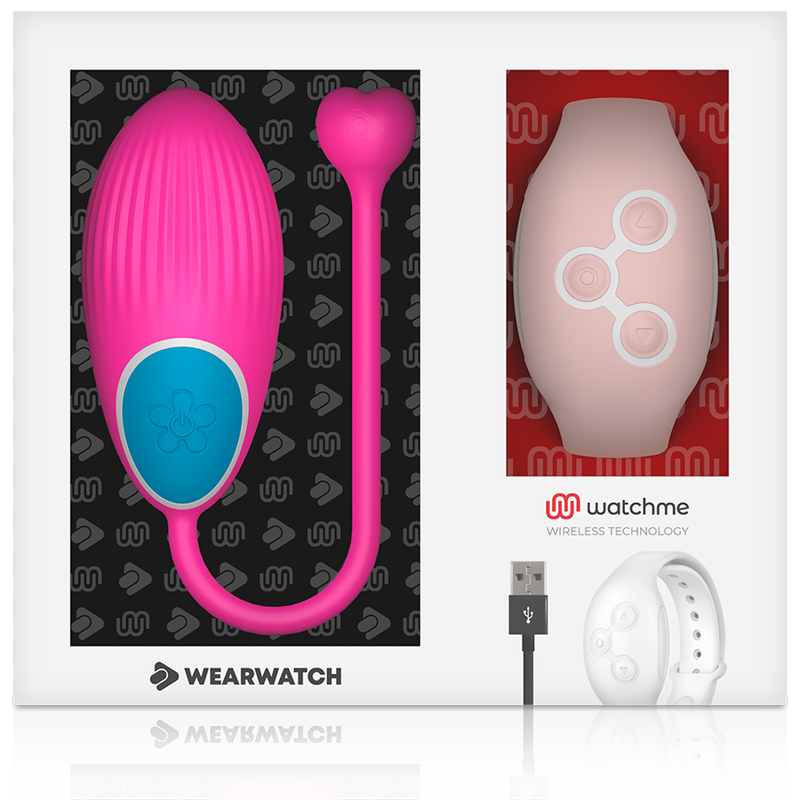 WEARWATCH - HUEVO CONTROLO REMOTO TECNOLOGIA WATCHME FUCSIA/ROSA
