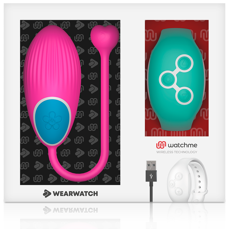 Wearwatch - Tecnología WatchMe Controle Remoto Ovo Fúcsia / Água Do Mar