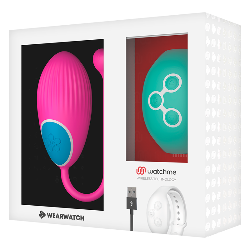 Wearwatch - Tecnología WatchMe Controle Remoto Ovo Fúcsia / Água Do Mar