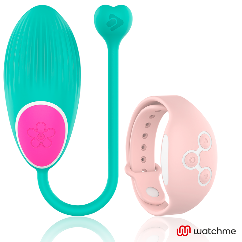WEARWATCH - HUEVO CONTROLO REMOTO TECNOLOGIA WATCHME ÁGUA MARINHA/ROSA