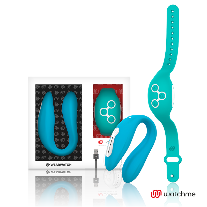 WEARWATCH - VIBRADOR DUAL TECNOLOGIA WATCHME AÑIL/ÁGUA MARINHA