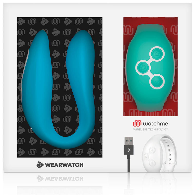 WEARWATCH - VIBRADOR DUAL TECNOLOGIA WATCHME AÑIL/ÁGUA MARINHA
