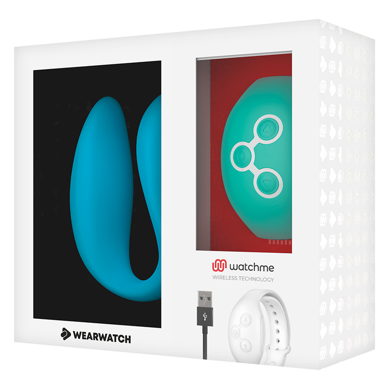 WEARWATCH - VIBRADOR DUAL TECNOLOGIA WATCHME AÑIL/ÁGUA MARINHA