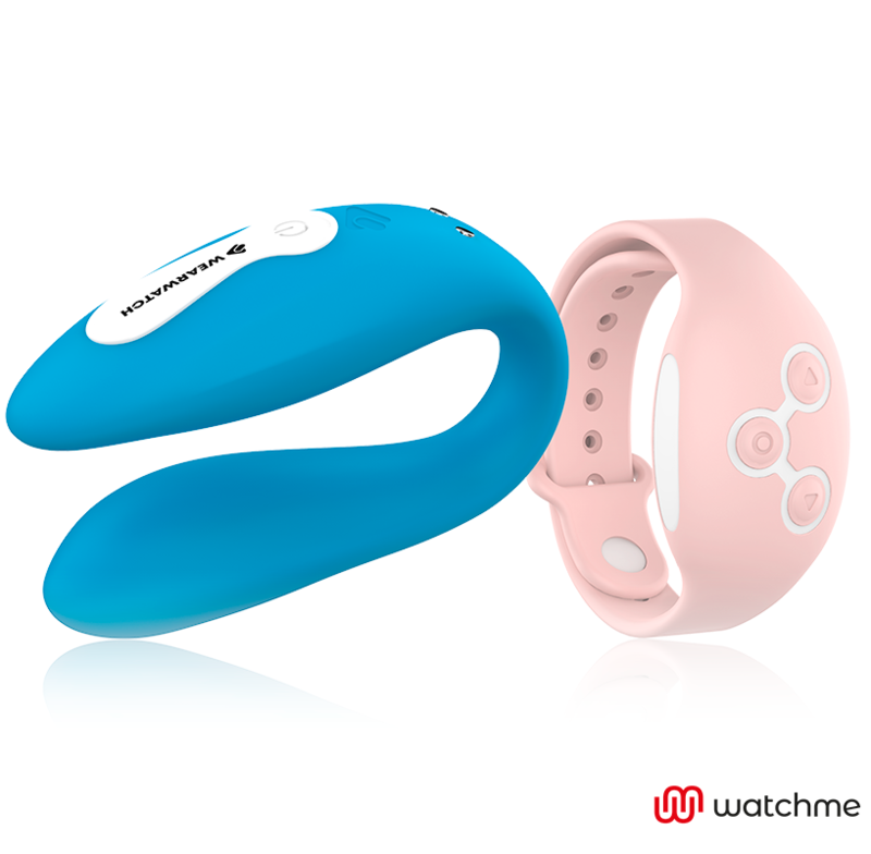 WEARWATCH - VIBRADOR WATCHME DOBLE TECNOLOGÍA ÍNDIGO / ROSA