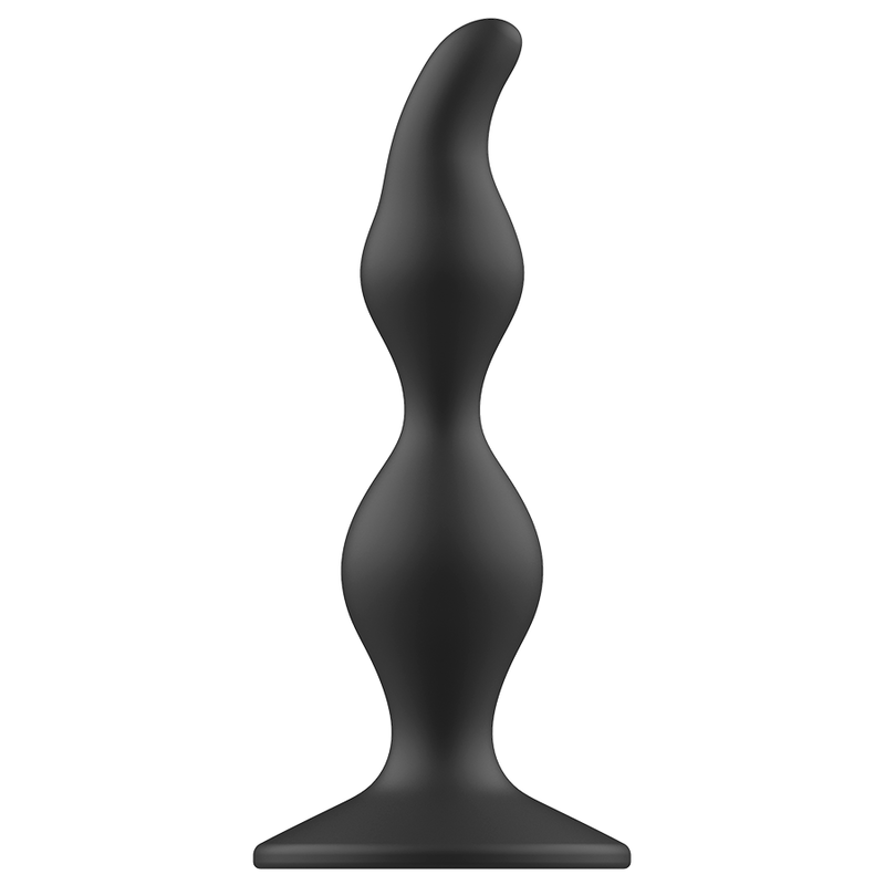 JUGUETES ADICTO - PLUG SEXUAL ANAL 12 CM NEGRO