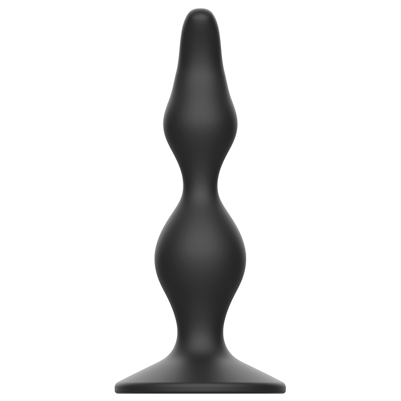 JUGUETES ADICTO - PLUG SEXUAL ANAL 12 CM NEGRO