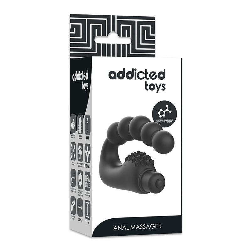 ADDICTED TOYS - MASAJEADOR ANAL PROSTTICO COM VIBRAO