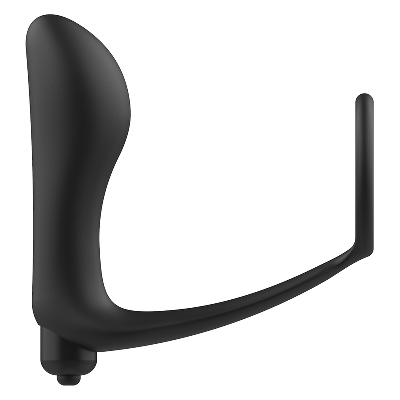 ADDICTED TOYS - PLUG ANAL VIBRATORIO CON ANILLO PARA PENE