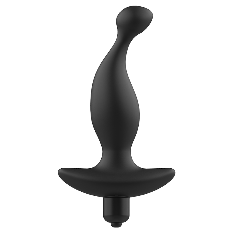 ADDICTED TOYS - MASAJEADOR ANAL CON VIBRACIÓN MODELO NEGRO 1