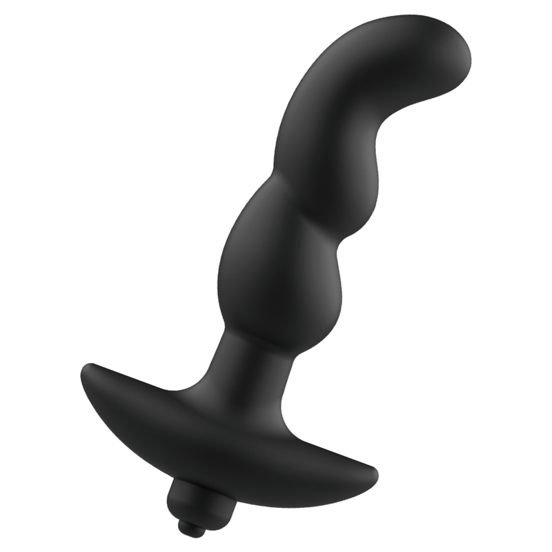 ADDICTED TOYS - MASAJEADOR ANAL COM VIBRAO PRETA MODELO 2