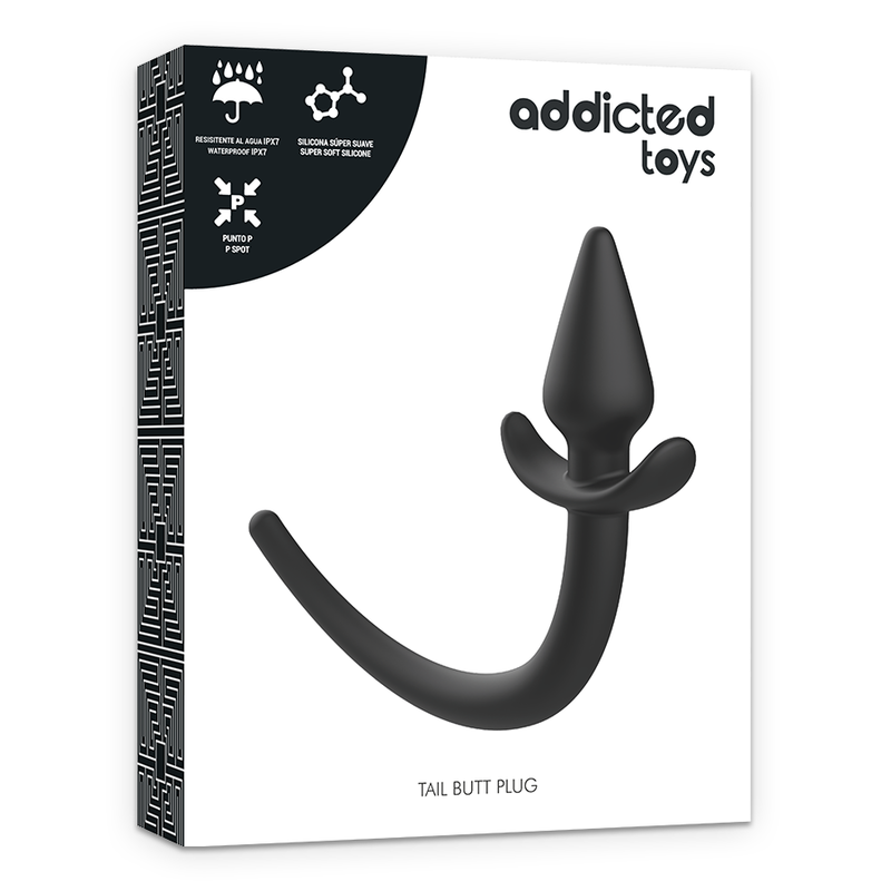JUGUETES ADICTO - CACHORRO PLUG ANAL SILICONA